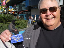 Papa Mike says "Buy the daily bus pass - it's $5 for 24 hours  and you get to ride in a double-decker bus!"