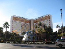 Here's a cool shot of the Mirage.