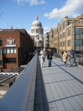 ...looking back to St. Pauls...