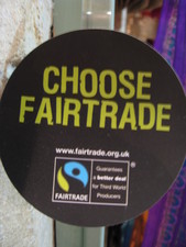 Fairtrade is huge in England.  Read more about it here.