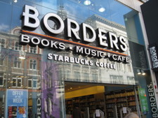 Borders, and Starbucks - feels like America!