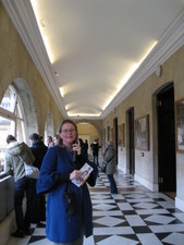 Quite the exhibit!  The Roman Baths were built about 1800 years ago, and at the time, they were at ground level.