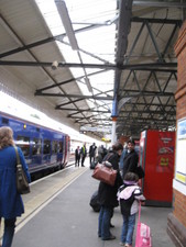 Here's the Salisbury train station.