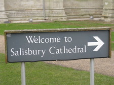 First stop, the Salisbury Cathedral.