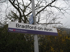 A quick train ride, and boom, we're in Bradford-on-Avon!