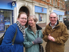 Aunt Molly & Uncle David are our tour guides today!