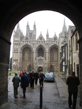 Here's Peterborough Cathedral.