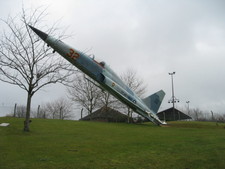 This is the entrance to RAF Alconbury...