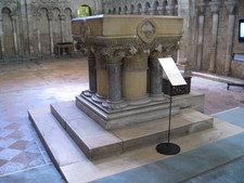 The font (baptism).