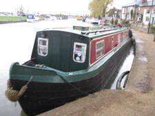 An interesting houseboat, not quite the same as the ones in the States.