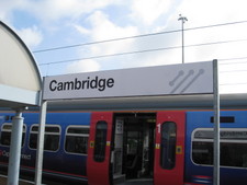 Today we went to Cambridge (via train)!