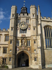 The chapel entrance.