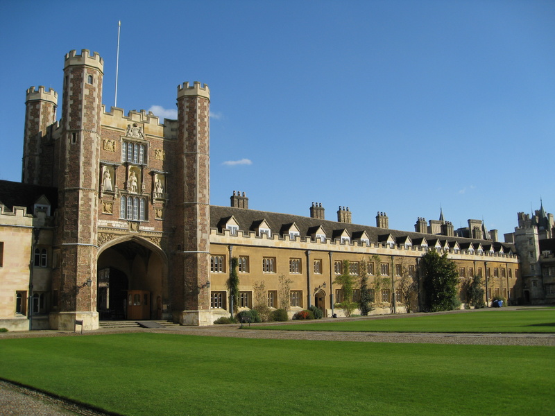 The entrance to Trinity College.