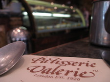 For an afternoon snack, we stopped by Patisserie Valerie on Picadilly Street, and...