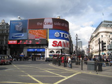 Here's Picadilly Circus.