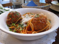 The Spaghetti and Meatballs were delicious!