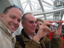 Charly, Uncle David & Melanie (looking to see what he's taking a photo of...)