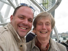 Charly & Aunt Molly - London Eye - March 31, 2008!