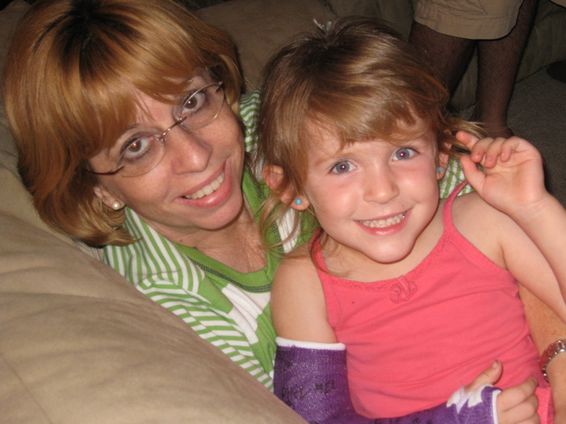 Gramma and JoJo enjoying the evening...