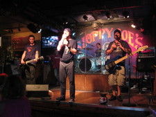 Toward the end of the night we stopped in Sloppy Joe's and watched this band perform.  They were really good!