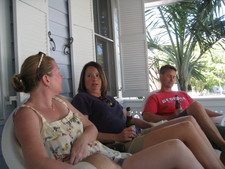 Chilling on the porch -- the good ol times...