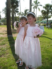 Our two beautiful flower girls!  

Paige & Josie are at the the age where they are understanding the bigger picture of marriage, and its importance in life -- and the fact that they get an awesome step-mom too! ;)

They did so great!