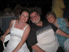 A great photo of Melanie with her Uncle Fred & Aunt Betty (down from Minnesota!)