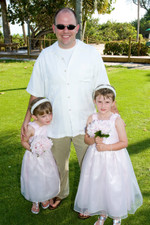 Daddy with his girls. :)