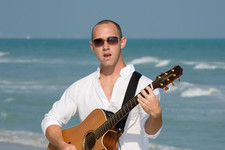 Jammin' on the beach!