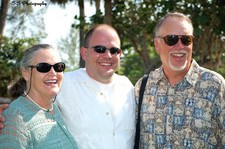 A beautiful shot of Charly with Nancy & Lyle! ;)