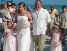 A good shot of us with our lovely flower girls. ;)