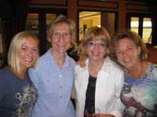 Marin, Sue (Dan & Don's mom), Marty and Diana pose for you.