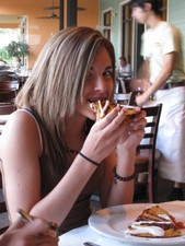 Jaclyn indulges in deliciousness!