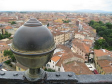 The town of Pisa, from the top of the Leaning Tower of Pisa.

June 7, 2008