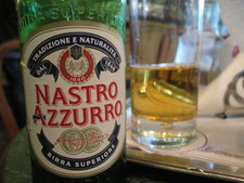 An authentic Italian beer in Venice, Italy.