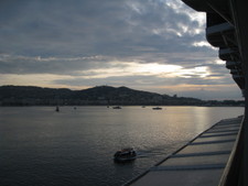 Wow!  We're here, anchored off the shores of Cannes, France!