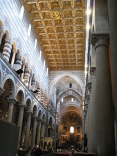 We toured the inside of the Cathedral.