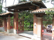 The entrance to the farmhouse/winery...  What a cool place!