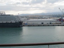 Today we woke up to this! ;)  We're in the port of Civitavecchia, and we're taking the tour of Rome!