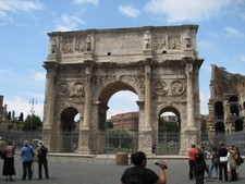 After lunch, we headed to the Coliseum!