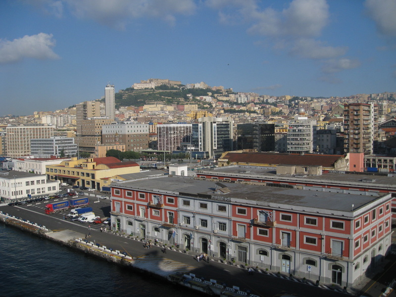 Looking out today, we're in Napoli (aka Naples, Italy!)