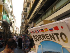 After visiting the farm, we got on the bus and went into the town of Sorrento.

Sorrento (& Venice) turned out to be our two favorite cities from the trip.