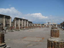 Here's what's left of the once magnificent columns.