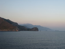 ...of the waterside on our way out toward Greece!