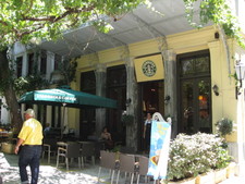 Even in Athens, there's Starbucks. :|