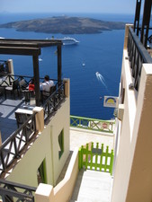 Another view from up in Fira.