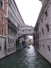 The bridge of sighs.