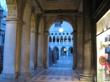 A look into St. Mark's square.