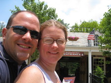 Dad & Mel-Mel - Rock City Gardens - June 26, 2008.