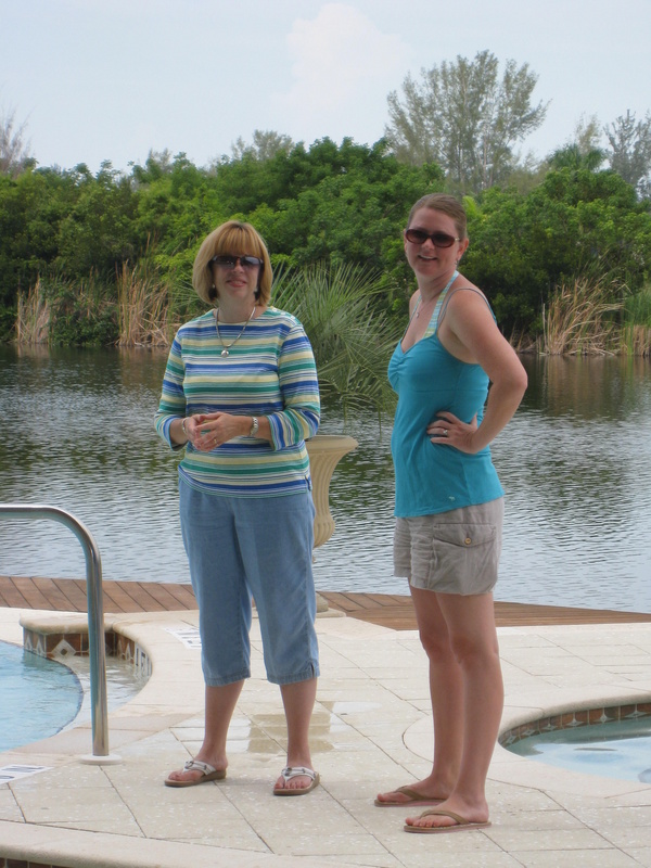 Gramma Marty & Mel-Mel watch to assure everyones doing okay!